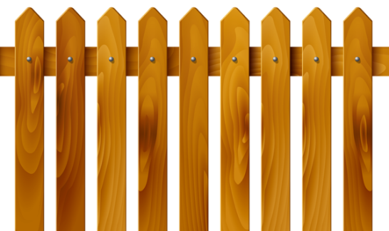 Забор из деревянного штакетника в Луховицах