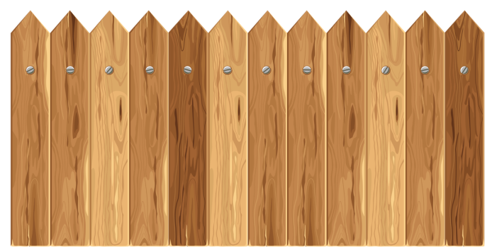 Заборы деревянные сплошные в Луховицах 